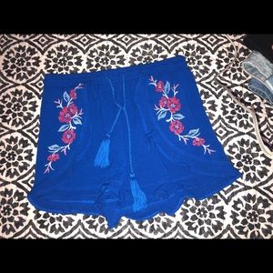 Floral shorts